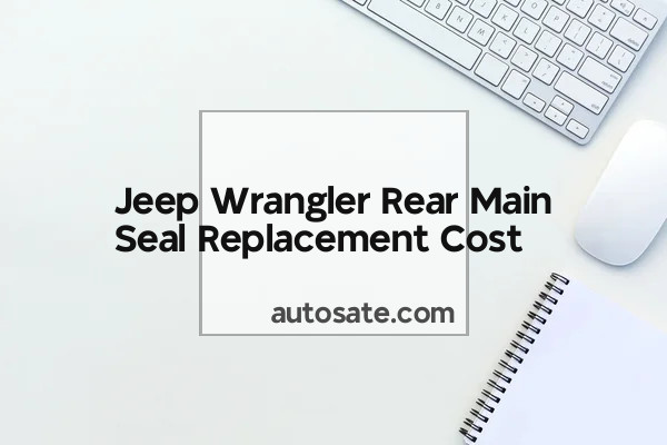 Jeep Wrangler Rear Main Seal Replacement Cost