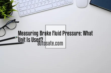Measuring Brake Fluid Pressure: What Unit Is Used?