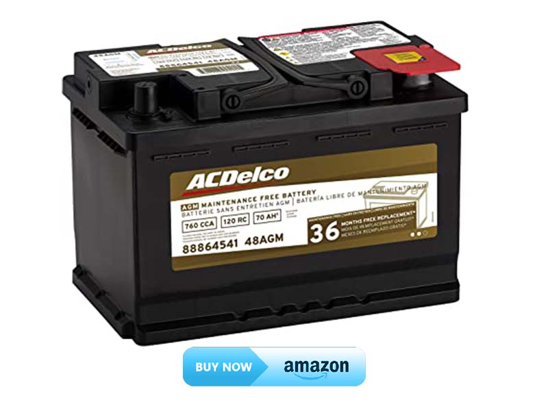 ACDelco Gold 48AGM AGM BCI Group Battery